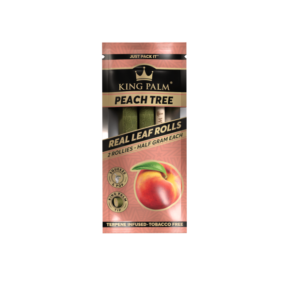 2 Rollie Rolls – Peach Tree– Display Box – 20 Units Per Display