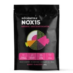 Biogenetika NOX15 - Natural Vascular Dilator (Berry Flavour)