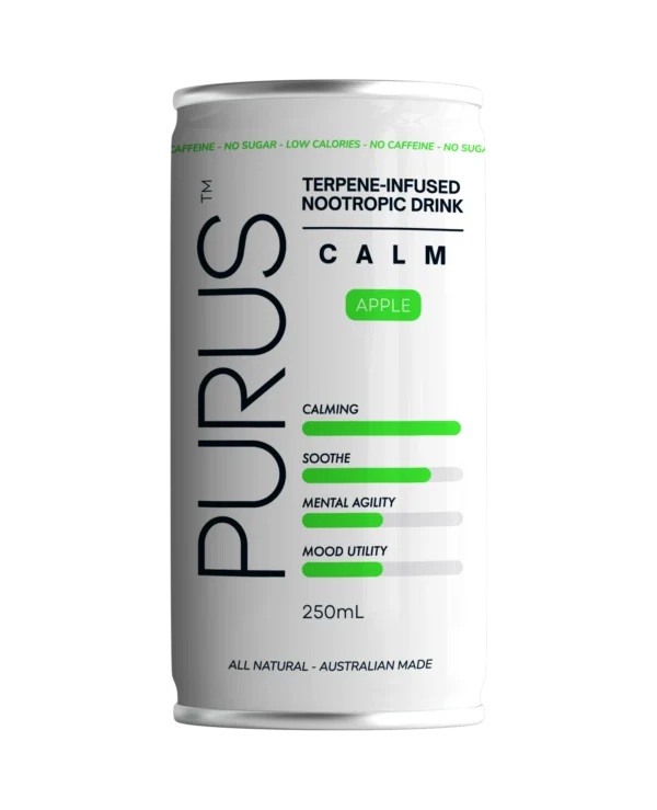 Purus TerpCalm Botanical Terpene Calming Drink 250ml -8pk
