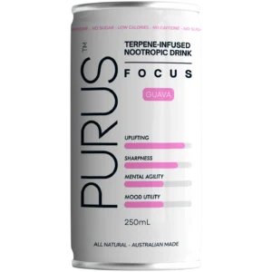 Purus TerpEnergy Botanical Terpene Focus Drink 250ml -12pk